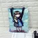 CARTOOM CUTE GIRL PRINTED WOMEN CANVAS OULDER BAG FE Tote Handbag Large Capacity Eco Reusable NG BAGS SVE POCET