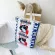 Vintage Rabbit Women Canvas Mesger Bag Large Capacity Student Girl Oulder Bags Ladies Reusable Ng Bag Tote Handbags