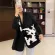 Pard Print Crossbody Bags for Women Winter Spring H Soft Oulder Mesger Bag Fluffy Women's Handbag