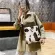 Pard Print Crossbody Bags for Women Winter Spring H Soft Oulder Mesger Bag Fluffy Women's Handbag