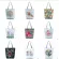 Miyahouse Vintage Flor Print Women Beach Bags Canvas FE Tote Handbags Birds Design Lady Oulder Bags NG BAG