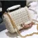 New Fe Square Tote Bag Quity Won Pearl Women's Designer Handbag Ladies Chain Oulder Crossbody Bag Travel