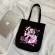 Canvas Corduroy Oulder NG Bags Anime Print Women Oer Daily Handbag Fe Y2 Storage Reusable Foldable Totes Bags