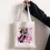 Canvas Corduroy Oulder NG Bags Anime Print Women Oer Daily Handbag Fe Y2 Storage Reusable Foldable Totes Bags