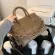 ELNT FE PLAID TOTE BAGE HI QUITE PU Leather Women's Designer Handbag Vintage Oulder Mesger Bag