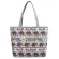 Women's Ethnic Style Princed Canvas Handbag Fe Ca Tote Ladies Large Capacity NG Bag Reusable Oulder Handbags