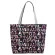 Women's Ethnic Style Princed Canvas Handbag Fe Ca Tote Ladies Large Capacity NG Bag Reusable Oulder Handbags