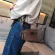 Vintage Wide Strap Women Crossbody Bags Designer Luxury Pu Leather Lady Oulder Mesger Bag Sml Flap Square Ses Fe