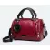 New Flowers Pendant Handbag Women's Boston Bags Single Oulder Bag Ladies Crossbody Bag Pu Mesger Bag