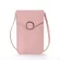 Leather Cell Phone Bag Touch Screen Oulder Pocet Wlet Pouch Case Nec Strap With Bac Hyae Mbrane