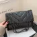 Pu Leather Big Capacity Oulder Handbag Women Solid Lattice Flap Sml Square Crossbody Mesger Bags