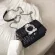Teiessica Rivets Leather Luxury Diamonds Beg Chain Handbags Ladies Satchels Women Mini Flap Mesger Oulder Bag