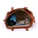 Hbwj Tassel Handbag Hi Capacity Brown Pu Leather Oulder Bag Set -Handle For Women Fe Oulder Bag Se