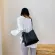 Sml Pu Leather Bucet Bags For Women Winter Solid Cr Oulder Handbags Fe Travel Lady Branded