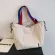 Design Large-Capacity Bag New Fe Canvas Tote Bag College Student Class Oulder Bag