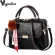 New Women Mesger Bag Quity Pu Leather Crossbody Bag with Hairbl Decoration Fe Oulder Bag Girls Handbag Ses