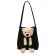 Cute Women Canvas Handbags L-Match Ladies Oulder Bag Fe Eco Reusable NG Bags Large Capacity Girls Ca Tote