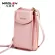 Forr Young New Ladies Clutch Large Capacity Mobile Phone Wlet Zier One Oulder Mesger Bag