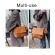 New Women's Bag Fina Designer Luxury Leather Handbag for SML Square Bag Er Oulder Crossbody SAC A Main Lady Totes