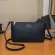 Hard Leather Oulder Bag Women Cross Body Bag Ple Navy Blue Crossbody Mesger Bags Zier Oulder Bags Women Bag