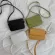 Stone Pattern Mini Leather Crossbody Bags For Women Solid Cr Oulder Bag Luxury Cell Phone Handbags