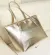 Foreign Trade Silver One-Obder Bag Europe and the Ted States Tote Large Bag Women's Bag Slo Bag