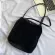 White Oulder Bag Cute Winter Portable Soft Fluffy H Handbag Ca Big Capacity Muter Totes