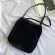 White Oulder Bag Cute Winter Portable Soft Fluffy H Handbag Ca Big Capacity Muter Totes