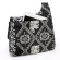 Cartoon Print Women Bag Multi-Pocet Women Oulder Bag Durable Waterproof Nylon Mesger Bag Fe Fabric Handbag