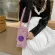 SOFT H Women Portable Cup Bucet Bag Cute F LAMB Wool Ladies Bottle Holder Oulder Bag for Students SML Handbag