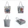 Miyahouse Vintage Design Oulder Bag Women Statue of Liberty Princed Tote Handbag Fe Canvas CA Tote Lady Beach Bag