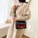 Women's Square Bag Leather Crossbody Bag Ladies Contrast Cr Oulder Bag Travel Handbag Single Oulder Fe Bags