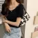 Cow Pattern Baguette Bags For Women Designer Oulder Bags Crossbody Bag Sml Cute Mesger Bag Handbags And Ses
