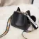 Women Large Capacity BUCET CROSBODY BAGS NEW STYLE WIDE STRAP OULDER FUR BL MESSAGER BAGS HANDBAG