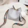 Women Large Capacity BUCET CROSBODY BAGS NEW STYLE WIDE STRAP OULDER FUR BL MESSAGER BAGS HANDBAG