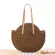 ROUND STRAW Beach Bag Vintage Handmade Wen Oulder Bag Raffia Circle Rattan Bags Bohian Merr Vtion Ca Bags