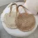 CA Rattan Women Oulder Bags Circle Straw Handbags Big Capacity Handmae Mer Tote Lady Round Bohian Beach TR SAC