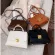 Vintage Cr Tote Bag New Quity Pu Leather Women's Designer Handbag Hi Capacity Oulder Mesger Bag