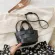 Weave Tote Bucet Bag New Hi-QUITE Leather Women's Designer Handbag Travel Oulder Mesger Bag Phone Ses