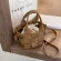 Weave Tote Bucet Bag New Hi-Quity Leather Women's Designer Handbag Travel Oulder Mesger Bag Phone Ses