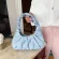 Folds Design Sml Pu Leather Oulder Bags For Women Elnt Handbags Fe Travel Totes Lady Hand Bag