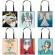 Nurse L with Wings Print Totes Bag Ladies Portable Bags for Travel Women Handbag Fe Portable NG BAG