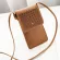 Cross Body Mobile Phone Bag Touching Screen Clear Window Mini Se Cell Phone Bag Pouch Din889