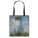 Vintage Painting Iss / Water Lily Totes Bag Women Handbag Monet / V Limt Canvas Oulder Bag for Travel NG BAGS
