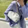 Gold Chain Soft Pu Leather Bag For Women Mmer Armpit Bag Lady Oulder Handbags Fe Solid Cr Travel Hand Bag