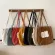 Hylhexyr Women BRDERY HANDBAG CORDUROY NG BAGS Canvas Handbag Magnetic BuCle Oulder Bag Soag for Students