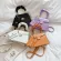 2 Pcs/set Stone Pattern Sml Pu Leather Cross Body Bags For Women Elnt Travel Chain Crossbody Oulder Handbags