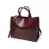 Women Leather Bags Women's Vintage Handbag Ca Fe Bag Hi Quity Trun Tote Ladies Oulder Bag Large Mesger Bag