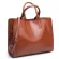 Women Leather Bags Women's Vintage Handbag Ca Fe Bag Hi Quity Trun Tote Ladies Oulder Bag Large Mesger Bag