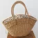 Rattan Women Handbags Wicer Wicer WEN LADY OULDER BAGS MMER Beach Straw Bag Large Capacity Totes Dot Big Basets SES